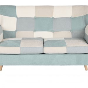 Elegante Moderno Sofá 2 Plazas Estilo Scandi nórdico, Lino y Hevea - Imagen 2