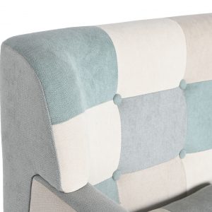 Elegante Moderno Sofá 2 Plazas Estilo Scandi nórdico, Lino y Hevea - Imagen 4