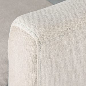 Elegante Moderno Sofá 2 Plazas Estilo Scandi nórdico, Lino y Hevea - Imagen 5