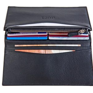 Cartera Grande Grabado Estilo Flower of Life, de Piel Freila - Imagen 14