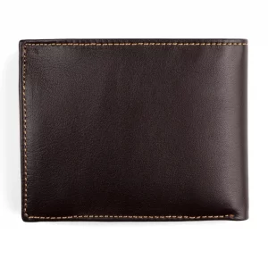 Cartera Billetera, Americano Monedas, de Piel Liso color Marrón - Imagen 4