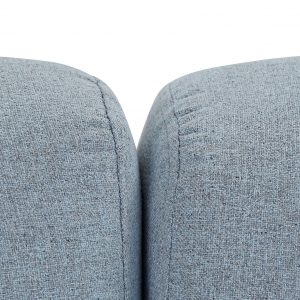 Sofá Chaise Longue Rubberwood 3 Plazas Poliéster PP, estilo Moderno Scandy - Imagen 19