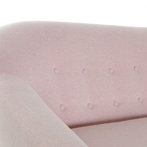 Sofá Chaise Longue Rubberwood 3 Plazas Poliéster PP, estilo Moderno Scandy - Imagen 11