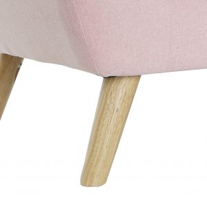 Sofá Chaise Longue Rubberwood 3 Plazas Poliéster PP, estilo Moderno Scandy - Imagen 20