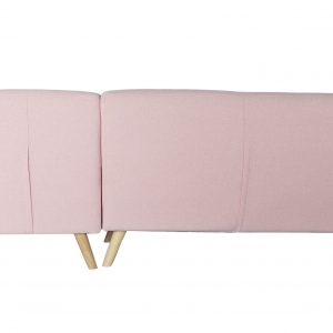 Sofá Chaise Longue Rubberwood 3 Plazas Poliéster PP, estilo Moderno Scandy - Imagen 23