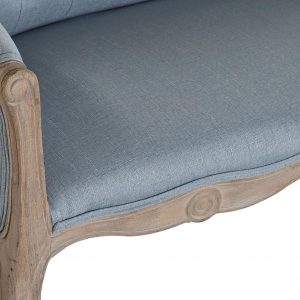 Sofá Poliéster Rubberwood, estilo Vintage Tradicional, distintos colores - Imagen 11