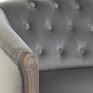 Sofá Poliéster Rubberwood, estilo Vintage Tradicional, distintos colores - Imagen 15