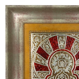 Cuadro Decorativo Artesanal, Piel Arco Tapiz Medina Azahara - Imagen 2