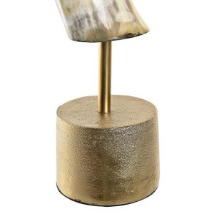 Decoración Interior 2 Cuernos, de Resina Madera Metal Cuerno, Estilo Vintage - Imagen 3