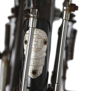 Bicicleta Decorativa Hierro, Estilo Vintage, Tamaño Real Envejecido - Imagen 6