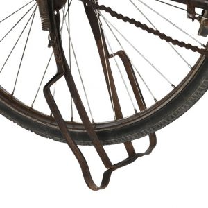 Bicicleta Decorativa Hierro, Estilo Vintage, Tamaño Real Envejecido - Imagen 8