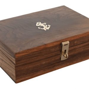 Catalejo Set 6 Laton Sheesham, Marrón Dorado, Estilo Vintage - Imagen 4