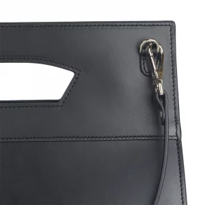 Bolso de Piel, Diseño Al Andalus, Negro - Multicolor, Forrado Terciopelo - Imagen 2