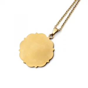 Collar Andalusí, Bañado Oro, Distintos Colores, Geometrías Estilo Árabes - Imagen 3