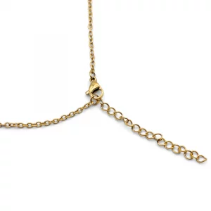 Collar Andalusí, Bañado Oro, Distintos Colores, Geometrías Estilo Árabes - Imagen 4