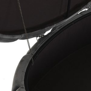 Descalzadora, Reposapiés, Baúl, Color Beige o Gris, Diseño Scandi Nórdico - Imagen 8