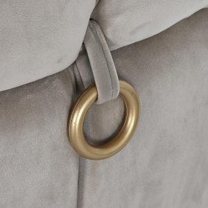 Descalzadora, Reposapiés, Baúl, Color Beige o Gris, Diseño Scandi Nórdico - Imagen 5