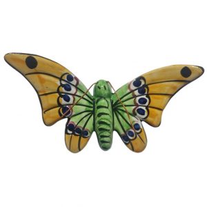 2 Mariposas Cerámica, Decoración Pared, Handmade Nuevo - Imagen 3
