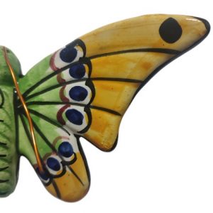 2 Mariposas Cerámica, Decoración Pared, Handmade Nuevo - Imagen 4