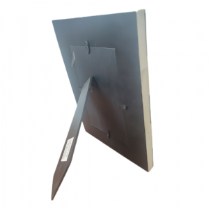 2 Portafotos Portaretratos Decoración, Madera Blanco y Negro - Imagen 4