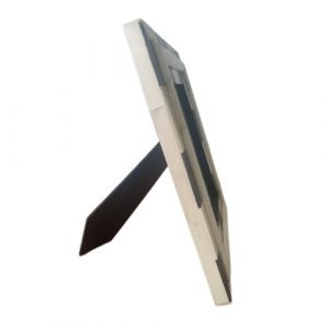 2 Portafotos Portaretratos Decoración, Madera Blanco y Negro - Imagen 6