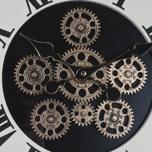 Reloj Decoración, Abeto Cristal, Movimiento, Estilo Vintage - Imagen 4