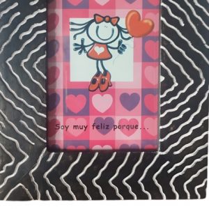 2 Portafotos Portaretratos Decoración, Madera con Soporte de Pie - Imagen 5