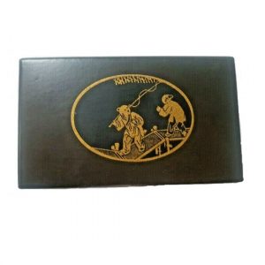 Juego Dama, Caja Decoración, Hecha a mano de madera, plegable - Imagen 3