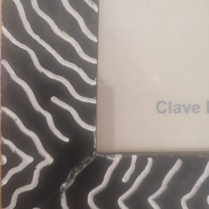 2 Portafotos Portaretratos Decoración, Madera con Soporte de Pie - Imagen 2